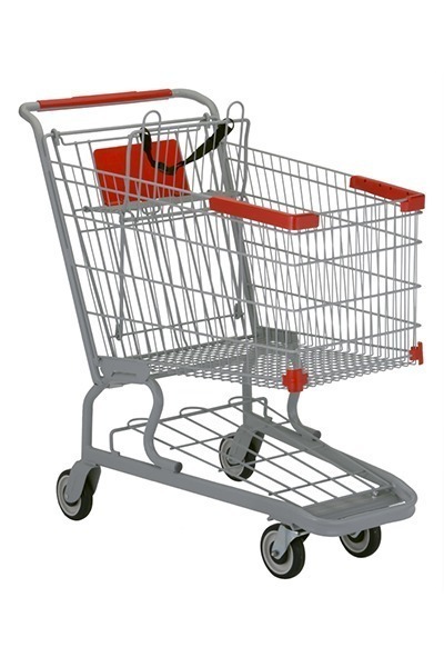 DK12 | Panier d'épicerie et chariot de magasinage | Chariot Shopping